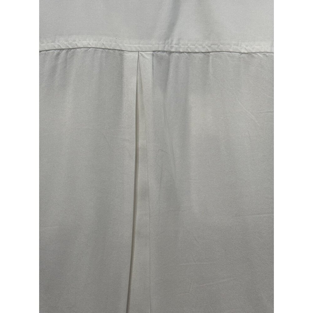 Lucky Brand White Lyocell Button-Down Shirt With Chest Pockets Size XL - Picture 3 of 8